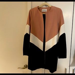 Stradivarius Color Block Jacket Size: S